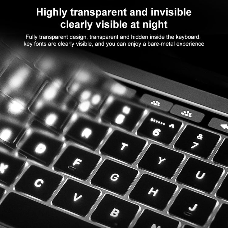 For MacBook Pro 16.2 inch 2021 ZGA Contact Invisible TPU Keyboard Protective Film - Keyboard Protector by ZGA | Online Shopping South Africa | PMC Jewellery | Buy Now Pay Later Mobicred