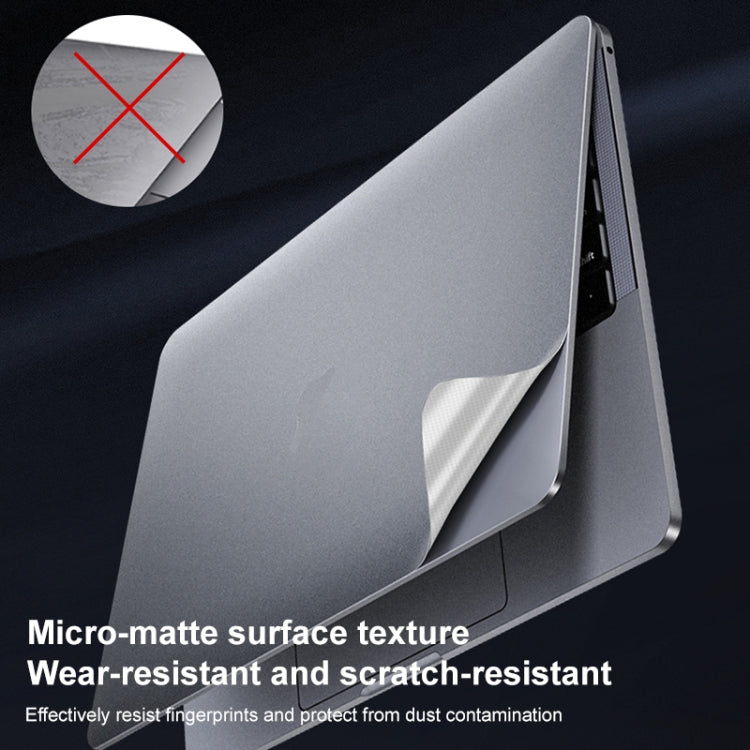 For MacBook Air 13.3 inch 2020 ZGA 5 in 1 Laptop All-round Protective Film(Grey) - Skin Sticker by ZGA | Online Shopping South Africa | PMC Jewellery | Buy Now Pay Later Mobicred