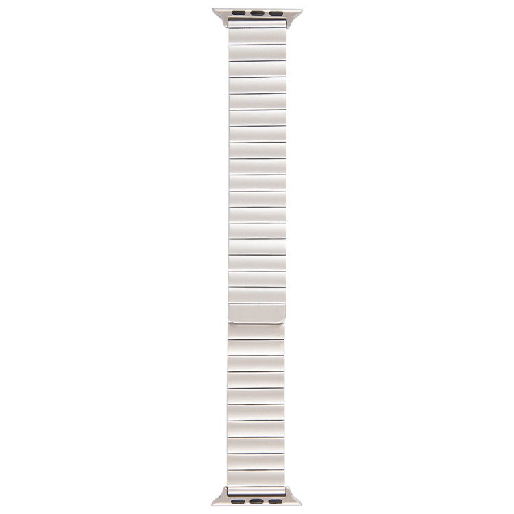 For Apple Watch 38mm Bamboo Stainless Steel Magnetic Watch Band(Starlight) - free shipping - PMC TechLife - Order now!
