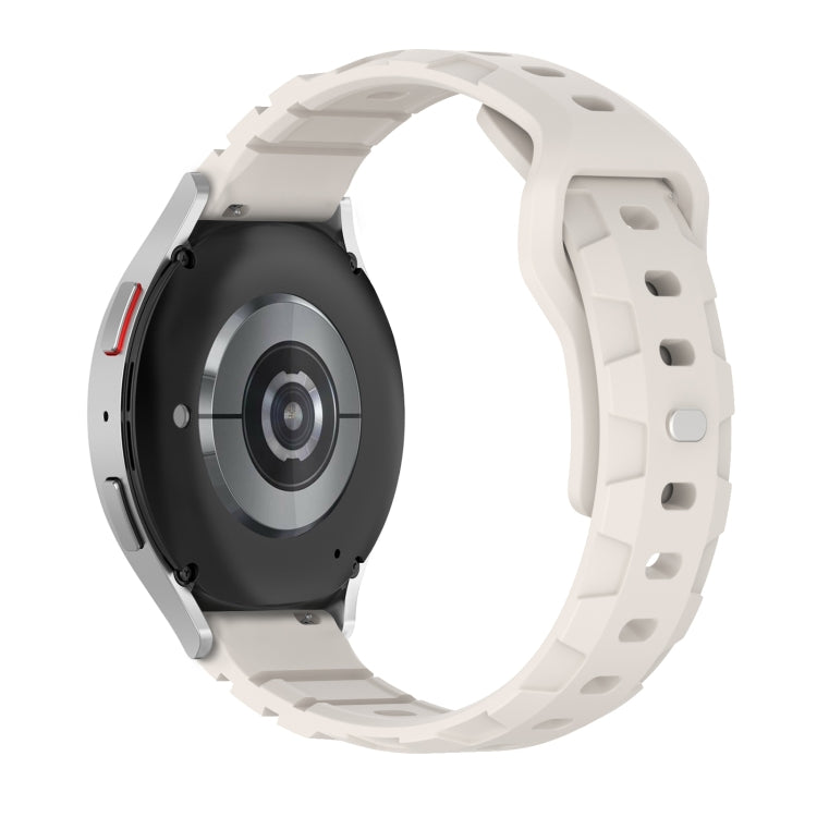 18mm Armor Silicone Watch Band(Starlight) - 18mm Bands by PMC TechLife | Online Shopping South Africa | PMC TechLife | Buy Now Pay Later Mobicred