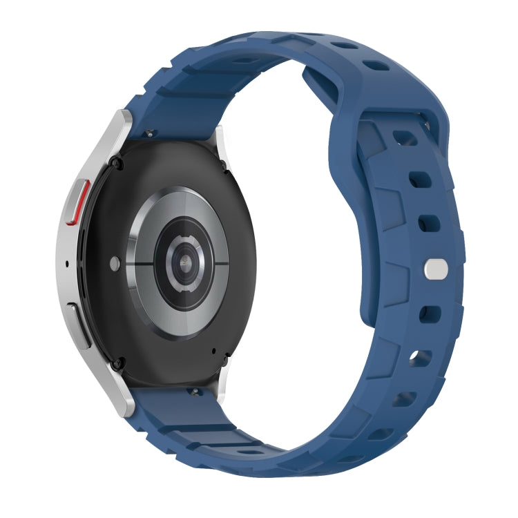 22mm Armor Silicone Watch Band(Dark Blue) - 22mm Bands by PMC TechLife | Online Shopping South Africa | PMC TechLife