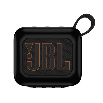 For JBL Go 4 Wireless Bluetooth Speaker Silicone Protective Case(Black) - Protective Case by PMC Jewellery | Online Shopping South Africa | PMC Jewellery