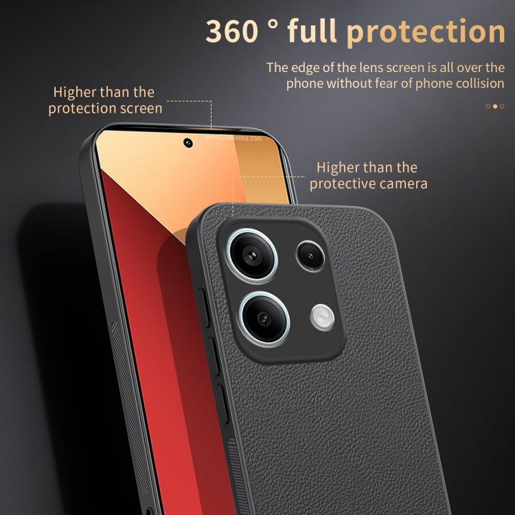 For Redmi Note 13 Pro 4G HUIYI Leather Magnetic Phone Case(Blue) - Xiaomi Cases by PMC TechLife | Online Shopping South Africa | PMC TechLife | Buy Now Pay Later Mobicred