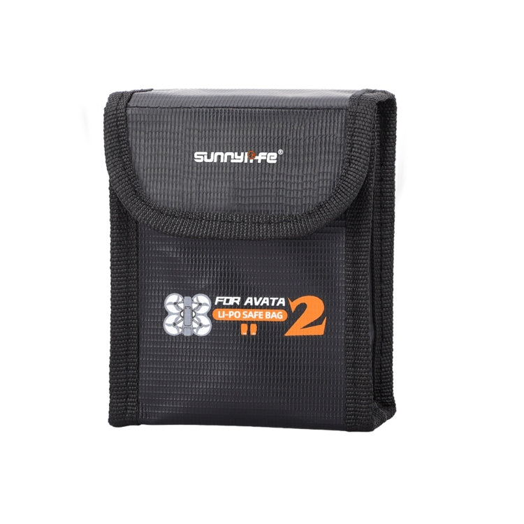 For DJI Avata 2 Sunnylife Battery Explosion-proof Safe Bag Protective Li-Po Safe Bag(For 2pcs Batteries) -  by Sunnylife | Online Shopping South Africa | PMC Jewellery