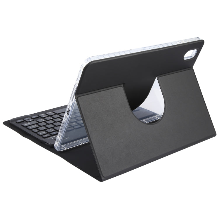 For Huawei MatePad 11 2023 / 2021 Square Button Bluetooth Keyboard Rotatable Holder Leather Case(Black) - Huawei Keyboard by PMC TechLife | Online Shopping South Africa | PMC TechLife