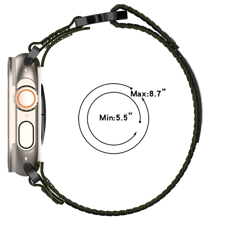 For Apple Watch Series 4 40mm Nylon Hook And Loop Fastener Watch Band(Black) - free shipping - PMC TechLife - Order now!