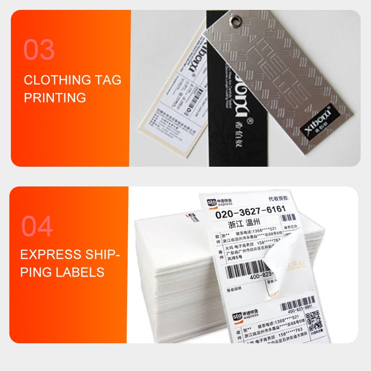 ZJ-9250 100x150mm USB Thermal Label Printer, Plug:US Plug(Black) - Printer by PMC TechLife | Online Shopping South Africa | PMC TechLife | Buy Now Pay Later Mobicred