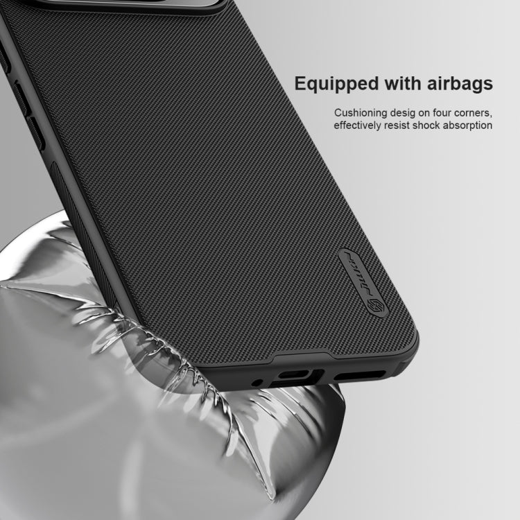 For Google Pixel 9 NILLKIN Frosted Shield Pro Magnetic Phone Case(Black) - Google Cases by NILLKIN | Online Shopping South Africa | PMC TechLife | Buy Now Pay Later Mobicred