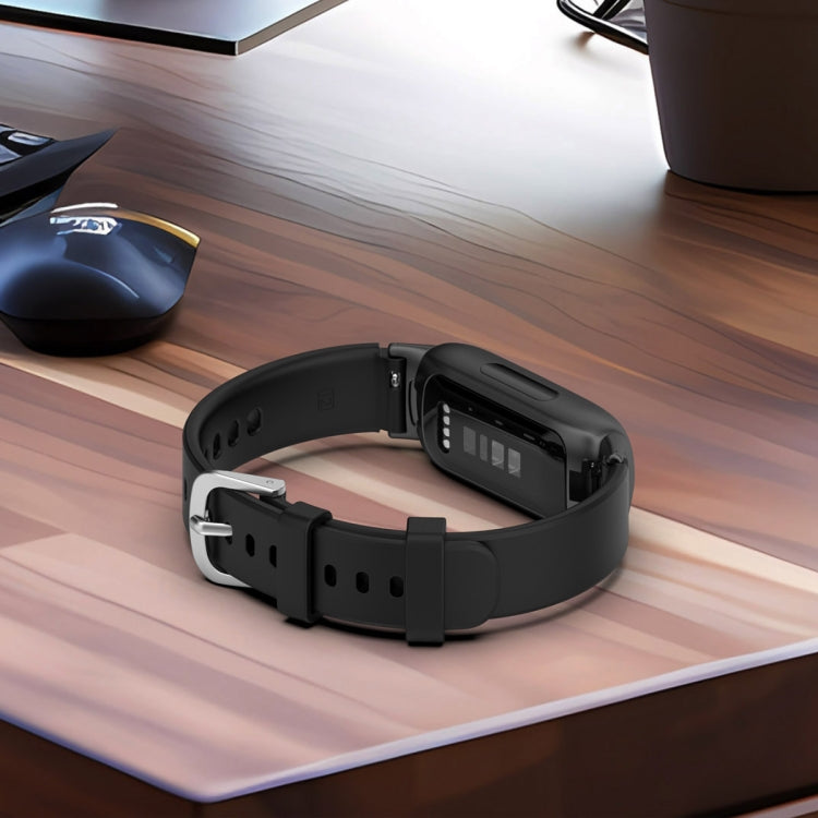 12mm Universal Solid Color Silver Buckle Silicone Watch Band(Midnight  Blue) - 20mm Bands by PMC TechLife | Online Shopping South Africa | PMC TechLife