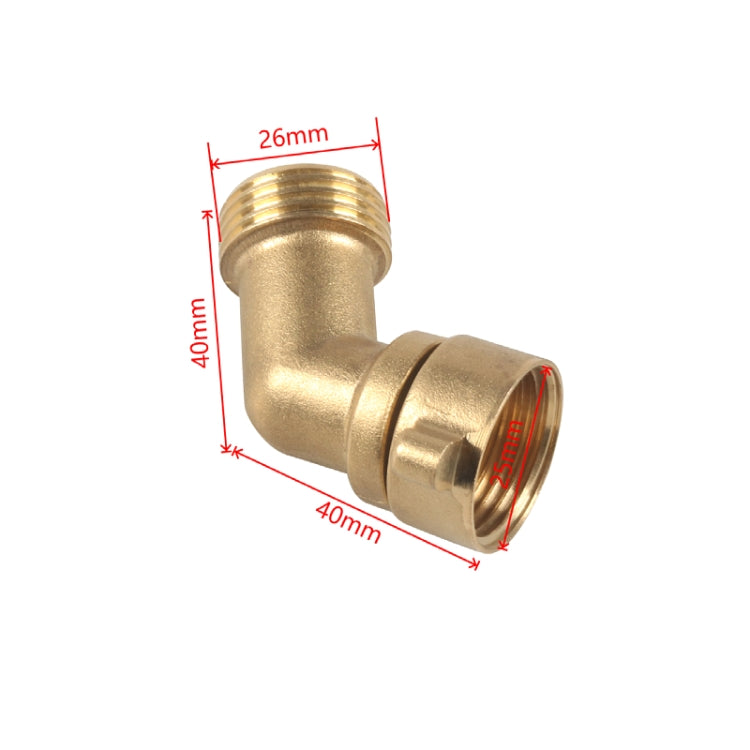 2pcs / Set RV Water Inlet Check 45/90 Degree 3/4 Connector Adapter(Yellow) - Others by PMC TechLife | Online Shopping South Africa | PMC TechLife | Buy Now Pay Later Mobicred