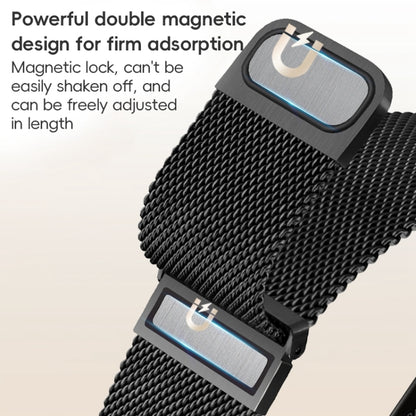 For Apple Watch Series 5 44mm ZGA Milanese Magnetic Metal Watch Band(Silver) - Watch Bands by ZGA | Online Shopping South Africa | PMC Jewellery | Buy Now Pay Later Mobicred