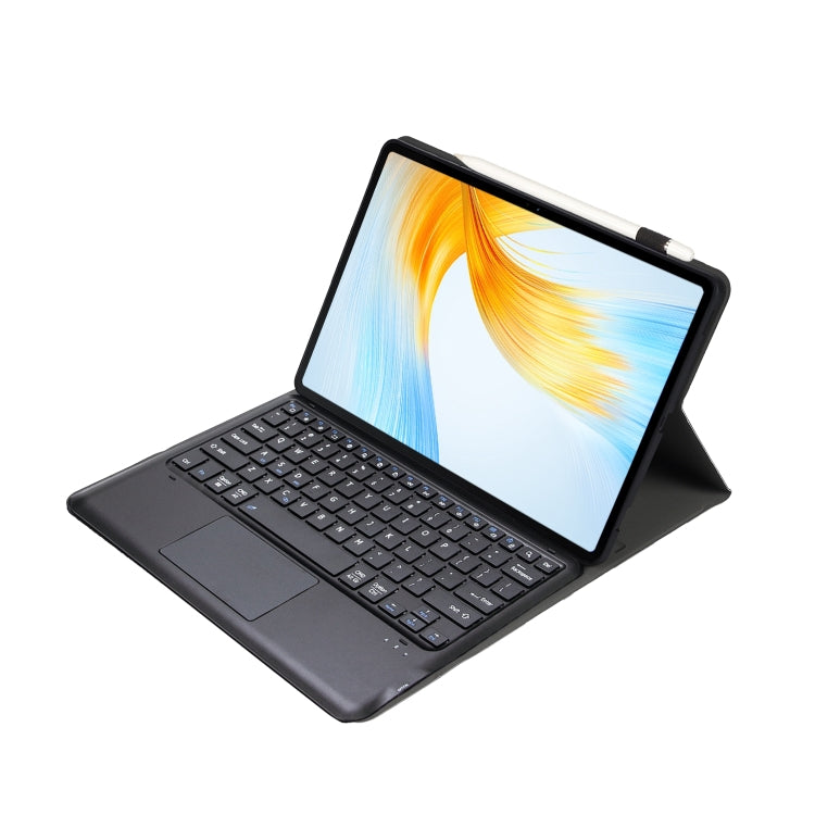 For vivo Pad3 Pro 13 inch  AV14-A Bluetooth Keyboard TPU Leather Tablet Case with Holder(Black) - Others Keyboard by PMC TechLife | Online Shopping South Africa | PMC TechLife