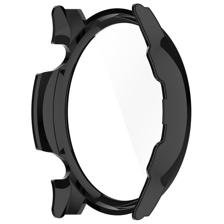 For Xiaomi Haylou RT3 / Solar Plus LS16 PC + Tempered Film Integrated Watch Protective Case(Black) - Watch Cases by PMC TechLife | Online Shopping South Africa | PMC TechLife