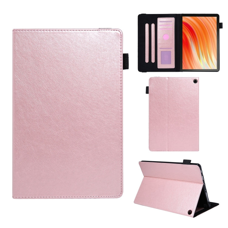 For Amazon Kindle Fire HD10 2021/2023 Extraordinary Series Smart Leather Tablet Case(Rose Gold) - Amazon by PMC TechLife | Online Shopping South Africa | PMC TechLife | Buy Now Pay Later Mobicred