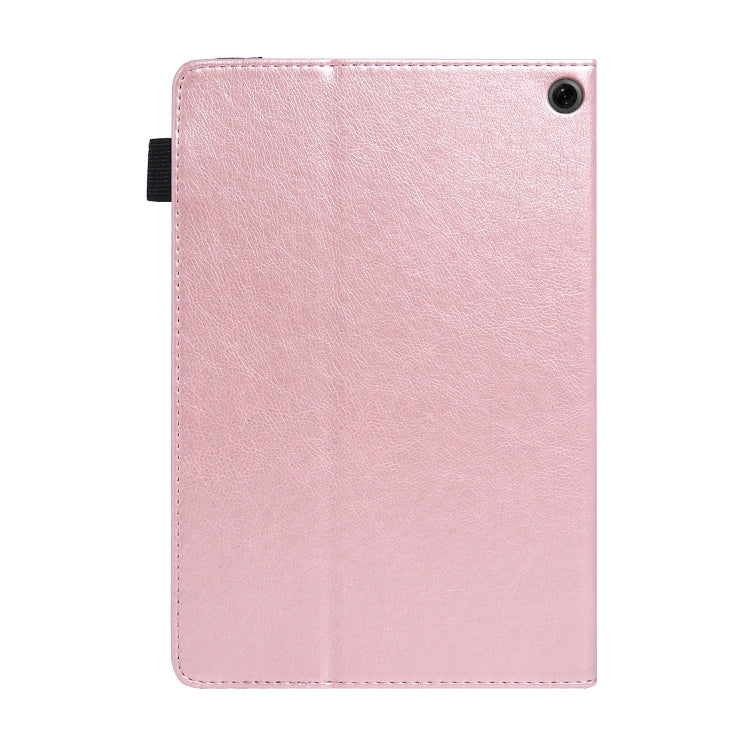 For Amazon Kindle Fire HD10 2021/2023 Extraordinary Series Smart Leather Tablet Case(Rose Gold) - Amazon by PMC TechLife | Online Shopping South Africa | PMC TechLife | Buy Now Pay Later Mobicred