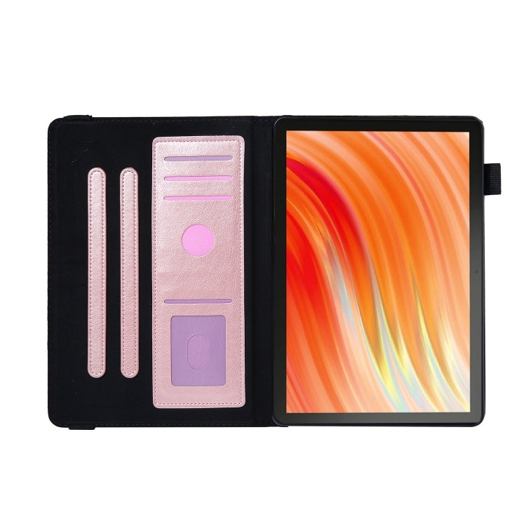For Amazon Kindle Fire HD10 2021/2023 Extraordinary Series Smart Leather Tablet Case(Rose Gold) - Amazon by PMC TechLife | Online Shopping South Africa | PMC TechLife | Buy Now Pay Later Mobicred