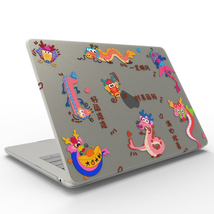 For MacBook Air 13.3 A1932 / A2179 / A2337 UV Printed Pattern Laptop Frosted Protective Case(DDC-1683) - free shipping - PMC Jewellery - Order now!