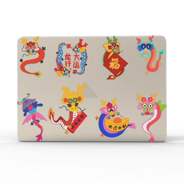 For MacBook Air 15 M2 A2941 / M3 A3114 UV Printed Pattern Laptop Frosted Protective Case(DDC-1677) - MacBook Air Cases by PMC Jewellery | Online Shopping South Africa | PMC Jewellery | Buy Now Pay Later Mobicred