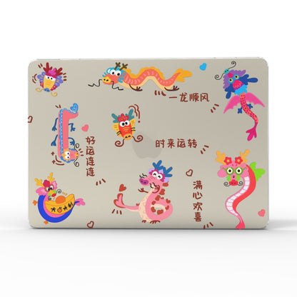 For MacBook Air 15 M2 A2941 / M3 A3114 UV Printed Pattern Laptop Frosted Protective Case(DDC-1683) - MacBook Air Cases by PMC Jewellery | Online Shopping South Africa | PMC Jewellery | Buy Now Pay Later Mobicred