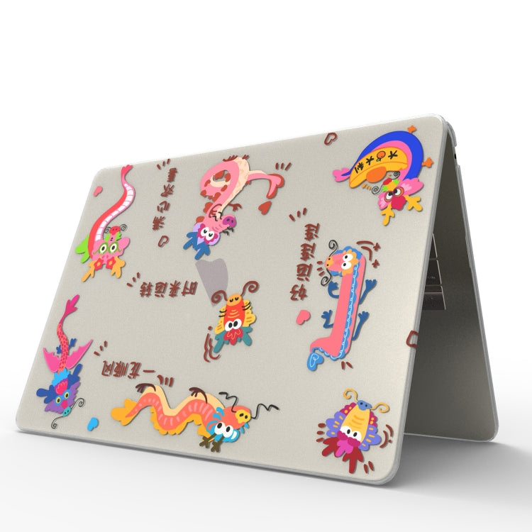 For MacBook Air 15 M2 A2941 / M3 A3114 UV Printed Pattern Laptop Frosted Protective Case(DDC-1683) - MacBook Air Cases by PMC Jewellery | Online Shopping South Africa | PMC Jewellery | Buy Now Pay Later Mobicred