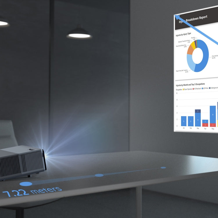 D4000 Android 9.0 1080P HD Home Portable LED Projector(UK Plug) - LED Projector by PMC TechLife | Online Shopping South Africa | PMC TechLife | Buy Now Pay Later Mobicred