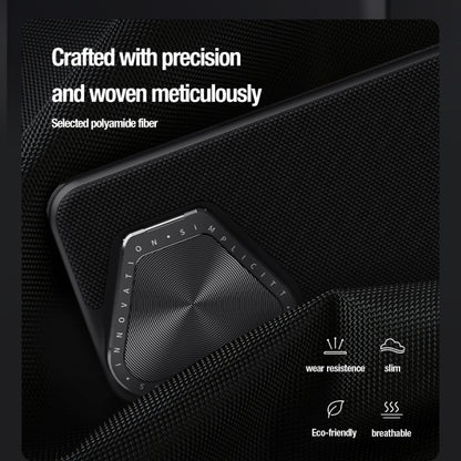 For Huawei Pura 70 Pro/70 Pro+ NILLKIN Textured Prop Lens Protection Holder Nylon Phone Case(Black) - Huawei Cases by NILLKIN | Online Shopping South Africa | PMC Jewellery | Buy Now Pay Later Mobicred