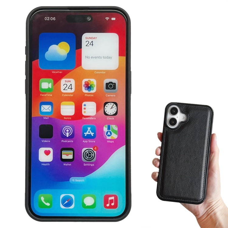 For iPhone 16 Plus Multifunctional 7-Cards Wallet Leather Phone Case(Black) - free shipping - PMC Jewellery - Order now!