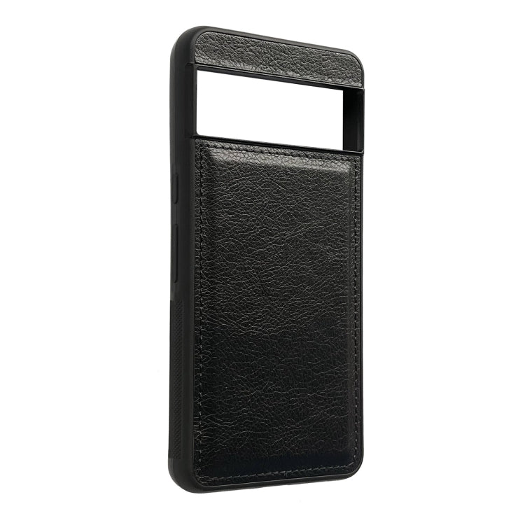 For Google Pixel 9 Pro XL Cowhide Texture Back Cover Phone Case(Black) - Google Cases by PMC TechLife | Online Shopping South Africa | PMC TechLife | Buy Now Pay Later Mobicred