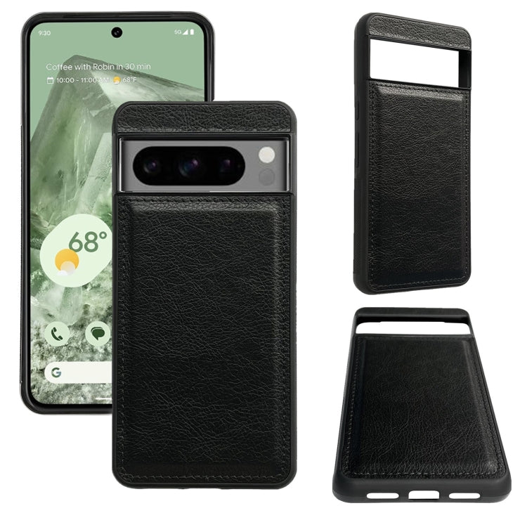 For Google Pixel 8a Multifunctional 7-Card Wallet Leather Phone Case(Black) - Google Cases by PMC TechLife | Online Shopping South Africa | PMC TechLife | Buy Now Pay Later Mobicred