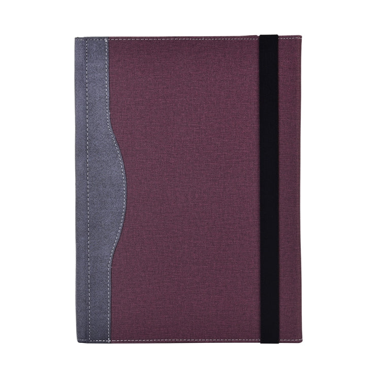 For Lenovo ThinkPad X1 Carbon Gen 9 Cloth Texture Laptop Leather Protective Case(Wine Red) - Other by PMC Jewellery | Online Shopping South Africa | PMC Jewellery | Buy Now Pay Later Mobicred