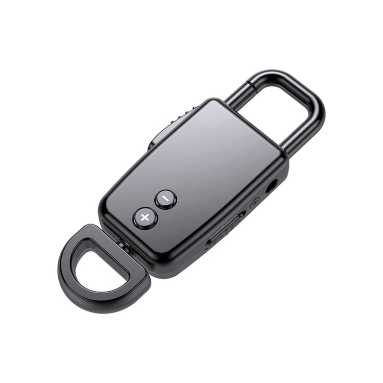 JNN S20 Zinc Alloy Keychain Voice Recorder, Memory:4GB(Black) - Other Style by JNN | Online Shopping South Africa | PMC TechLife | Buy Now Pay Later Mobicred