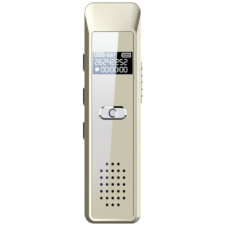 JNN Q7 Mini Portable Voice Recorder with OLED Screen, Memory:4GB(Gold) - Recording Pen by JNN | Online Shopping South Africa | PMC TechLife | Buy Now Pay Later Mobicred