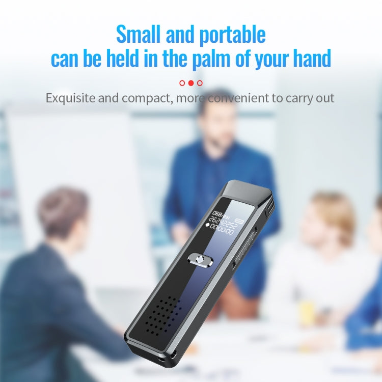 JNN Q7 Mini Portable Voice Recorder with OLED Screen, Memory:4GB(Metal Gray) - Recording Pen by JNN | Online Shopping South Africa | PMC Jewellery | Buy Now Pay Later Mobicred