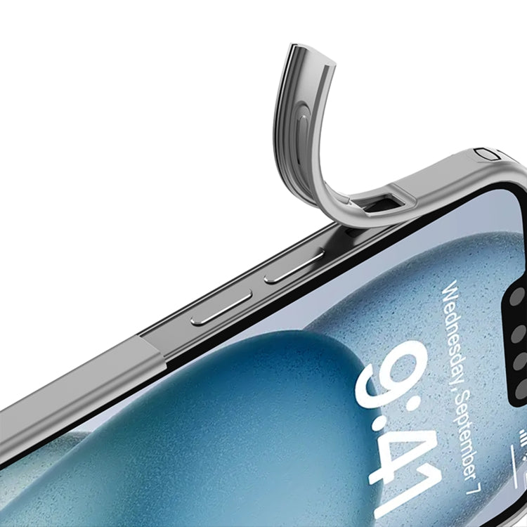 For iPhone 16e Armor Clear TPU Hard PC Phone Case(Clear) - iPhone 16e Cases by PMC TechLife | Online Shopping South Africa | PMC TechLife | Buy Now Pay Later Mobicred