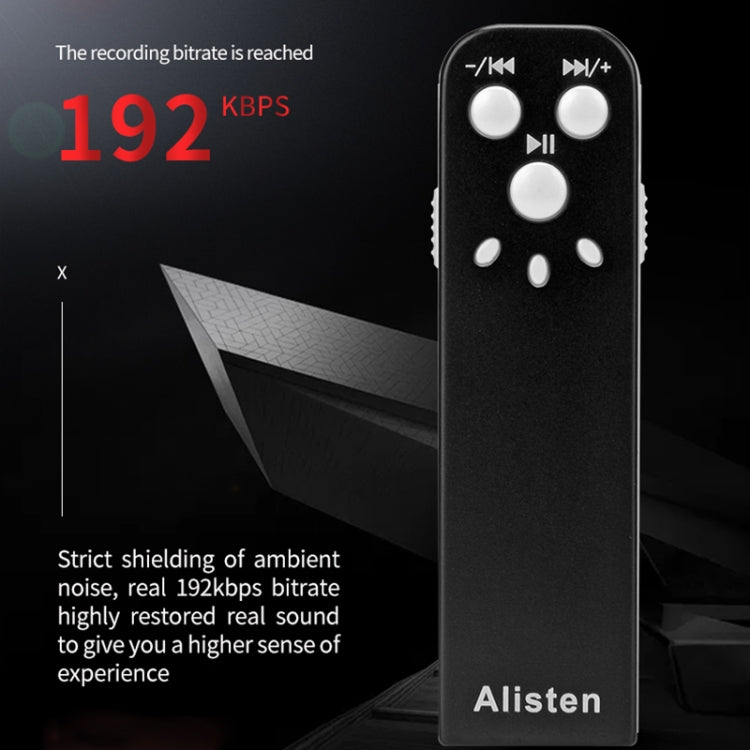 JNN J1 Mini Smart HD Noise Cancelling Voice Recorder, Memory:4GB(Black) - Recording Pen by JNN | Online Shopping South Africa | PMC TechLife | Buy Now Pay Later Mobicred