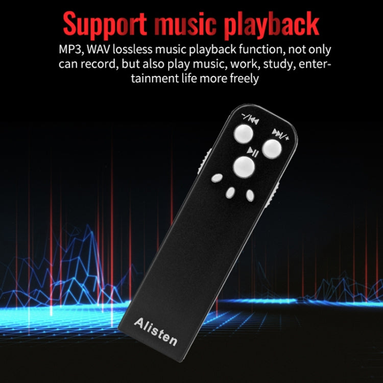 JNN J1 Mini Smart HD Noise Cancelling Voice Recorder, Memory:16GB(Black) - Recording Pen by JNN | Online Shopping South Africa | PMC TechLife | Buy Now Pay Later Mobicred