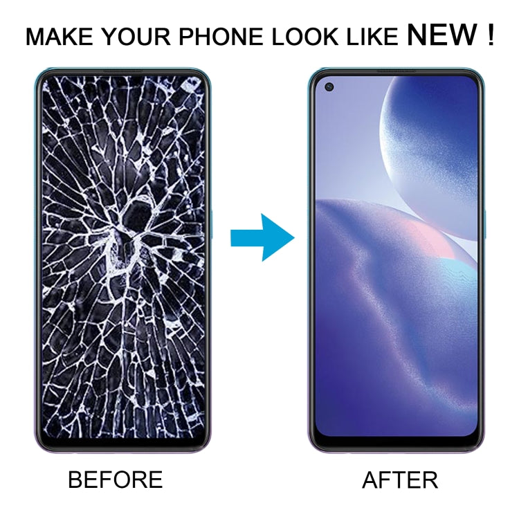 For OPPO A95 4G Original AMOLED LCD Screen Digitizer Full Assembly with Frame - LCD Screen by PMC TechLife | Online Shopping South Africa | PMC TechLife