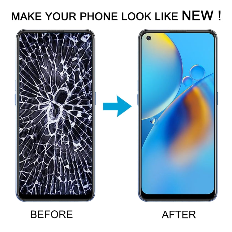 For OPPO A74 4G Original AMOLED LCD Screen Digitizer Full Assembly with Frame - LCD Screen by PMC TechLife | Online Shopping South Africa | PMC TechLife | Buy Now Pay Later Mobicred