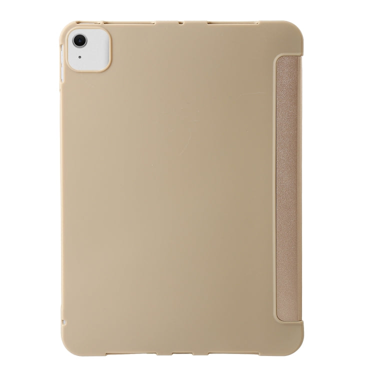 For iPad Air 11 2024 TPU Deformation Flip Leather Tablet Case with Holder(Gold) - iPad Air 11 2024 Cases by PMC TechLife | Online Shopping South Africa | PMC TechLife | Buy Now Pay Later Mobicred
