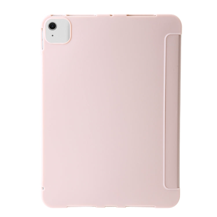 For iPad Air 11 2024 TPU Deformation Flip Leather Tablet Case with Holder(Light Pink) - iPad Air 11 2024 Cases by PMC TechLife | Online Shopping South Africa | PMC TechLife | Buy Now Pay Later Mobicred