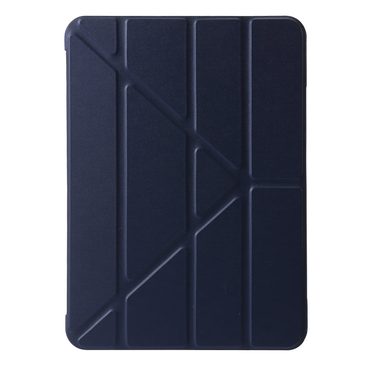For iPad Air 13 2024 TPU Deformation Flip Leather Tablet Case with Holder(Dark Blue) - iPad Air 13 2024 Cases by PMC TechLife | Online Shopping South Africa | PMC TechLife | Buy Now Pay Later Mobicred