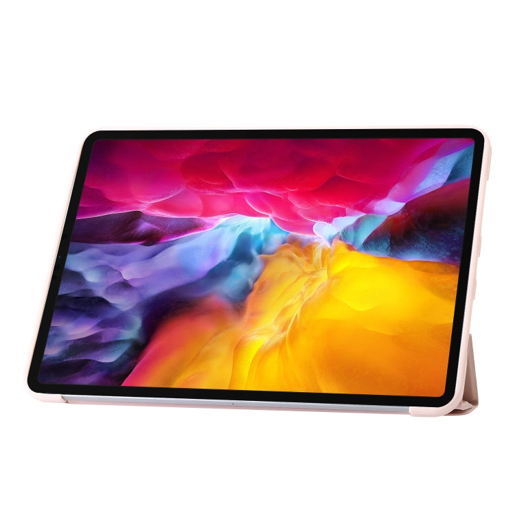For iPad Pro 11 2024 TPU Deformation Flip Leather Tablet Case with Holder(Light Pink) - iPad Pro 11 2024 Cases by PMC TechLife | Online Shopping South Africa | PMC TechLife | Buy Now Pay Later Mobicred