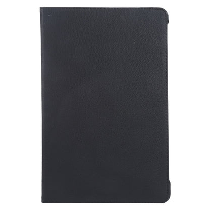 For iPad Pro 13 2024 360 Degree Rotation Litchi Texture Leather Tablet Case with Holder(Black) - iPad Pro 13 2024 Cases by PMC Jewellery | Online Shopping South Africa | PMC Jewellery | Buy Now Pay Later Mobicred