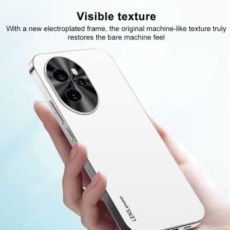For Honor X7 5G AG Frosted Electroplating Acrylic Phone Case(Black) - free shipping - PMC TechLife - Order now!