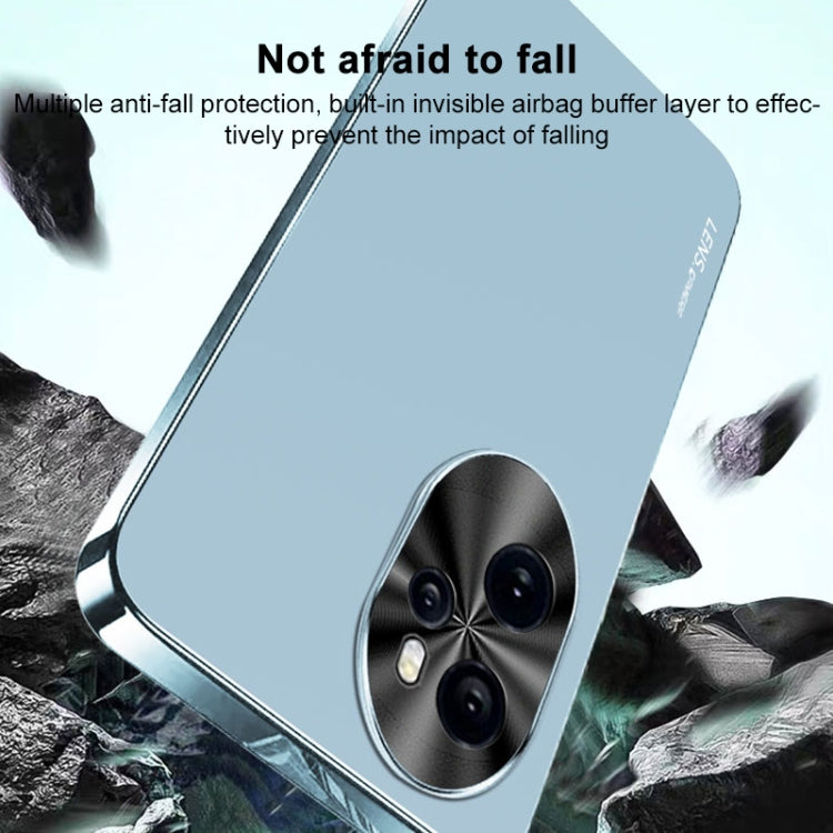 For Honor X7 5G AG Frosted Electroplating Acrylic Phone Case(Silver White) - free shipping - PMC TechLife - Order now!