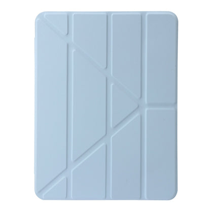 For iPad Pro 11 2024 Clear Acrylic Deformation Leather Tablet Case(Ice Blue) - iPad Pro 11 2024 Cases by PMC Jewellery | Online Shopping South Africa | PMC Jewellery | Buy Now Pay Later Mobicred