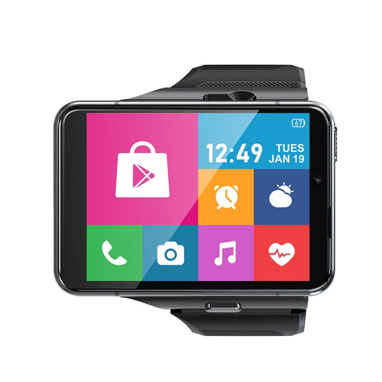 UNIWA DM200, 4GB+64GB, 2.88 inch Android 9.0 Smart Watch Phone, MT6761 Quad Core, Network: 4G(Black) - Android Watch by UNIWA | Online Shopping South Africa | PMC Jewellery | Buy Now Pay Later Mobicred