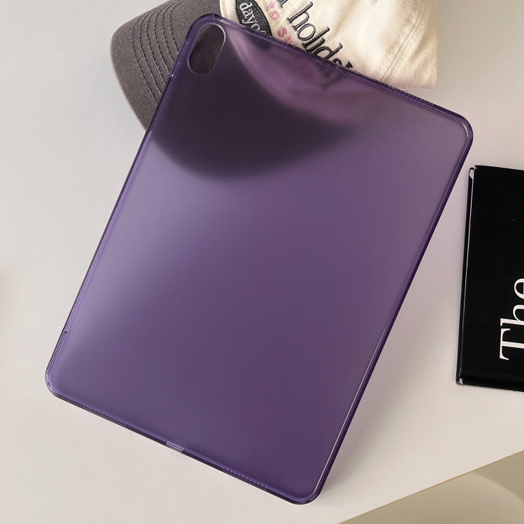 For iPad Pro 13 2024 Skin-feeling Crystal Clear Acrylic Tablet Case(Purple) - iPad Pro 13 2024 Cases by PMC TechLife | Online Shopping South Africa | PMC TechLife | Buy Now Pay Later Mobicred