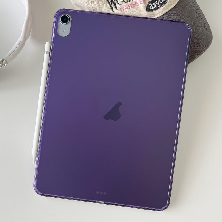 For iPad Air 13 2024 / Pro 12.9 2022  Skin-feeling Crystal Clear Acrylic Tablet Case(Purple) - iPad Pro 12.9 (2022/2021) Cases by PMC Jewellery | Online Shopping South Africa | PMC Jewellery | Buy Now Pay Later Mobicred