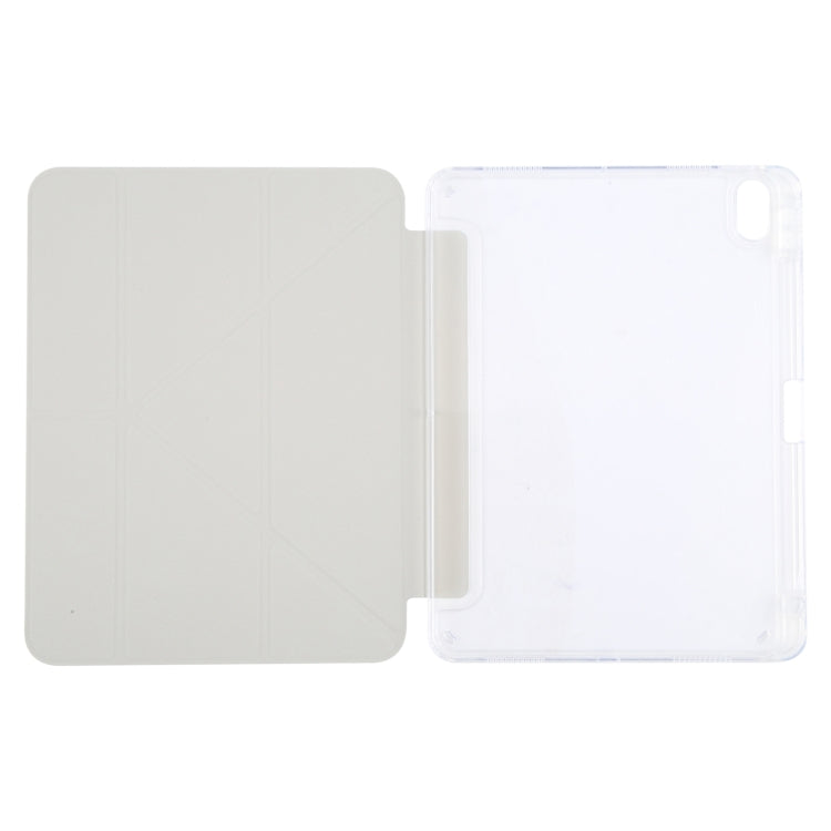 For iPad Air 11 2025 / 2024 / Air 5 / 4 GEBEI Deformation Leather Tablet Case(Grey) - free shipping - PMC TechLife - Order now!
